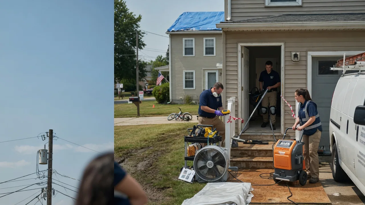 Water Damage Repair in Metamora, MI near me